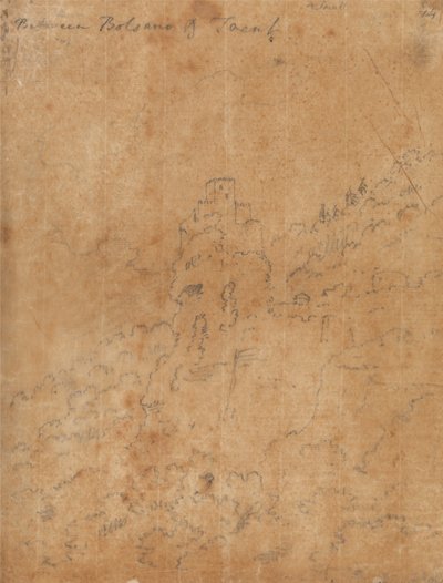 Between Bolzano and Trent by John Robert Cozens